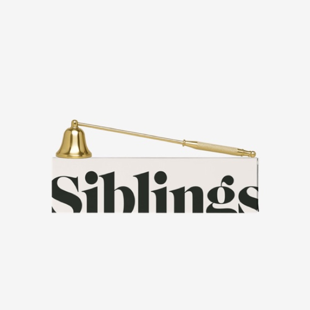 Siblings Candles Gold Candle Snuffer
